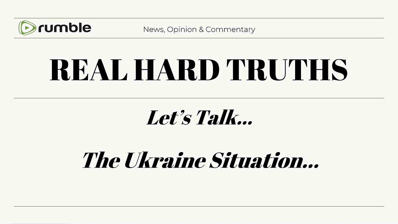 LIVE - The Ukraine Situation - 3/2/25