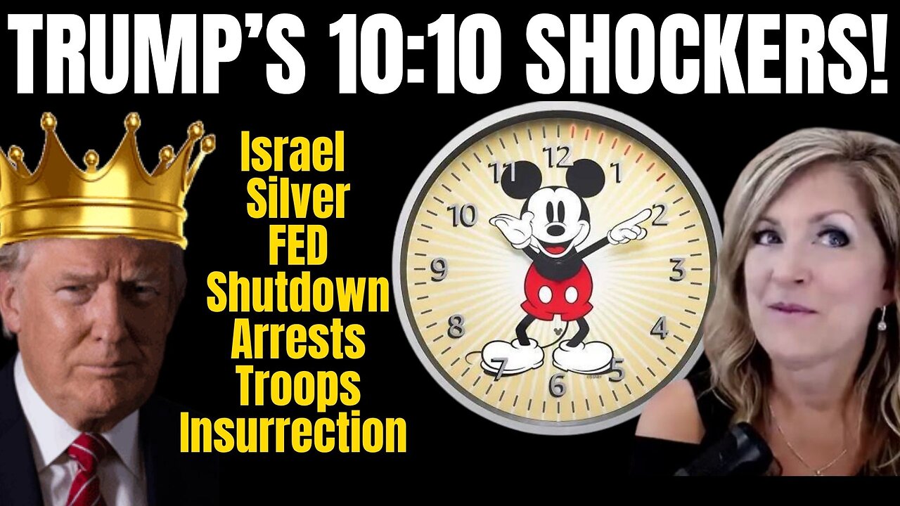 Trump 1010 Shockers, Mickey Clock Sun 10-12-25 11 AM CST