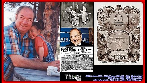👀 The UGLY Truth about B'nai B'rith and the ADL • William 'Bill' Cooper (1943-2001) •🕞6h 33mins