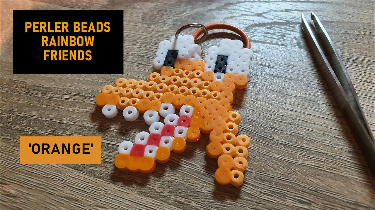 Perler Beads - Rainbow Friends 'Orange'