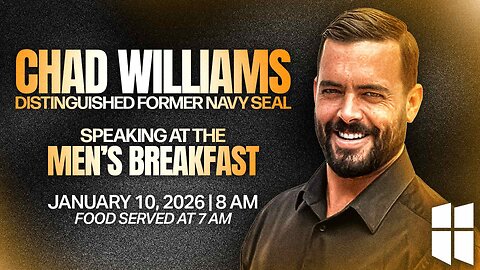 Mens' Breakfast (with Navy SEAL Chad Williams) January 10, 2026
