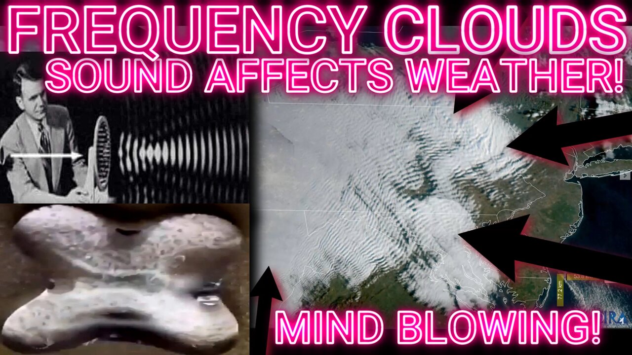 🤯 WEATHER Modification Caused by SOUND & Frequency! MIND BLOWING!