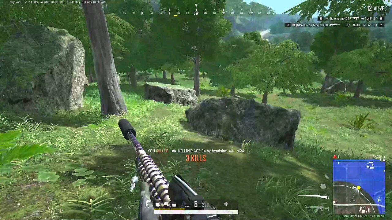 PUBG: M24 FPP HEADSHOT GOODNIGHT