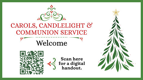 25.12.24 | 6pm | Carols, Candlelight & Communion Christmas Eve Service - Rhema Bible Church