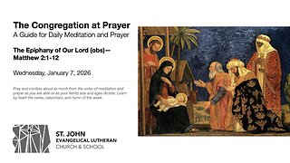 The Epiphany of Our Lord (obs)—Matthew 2:1-12