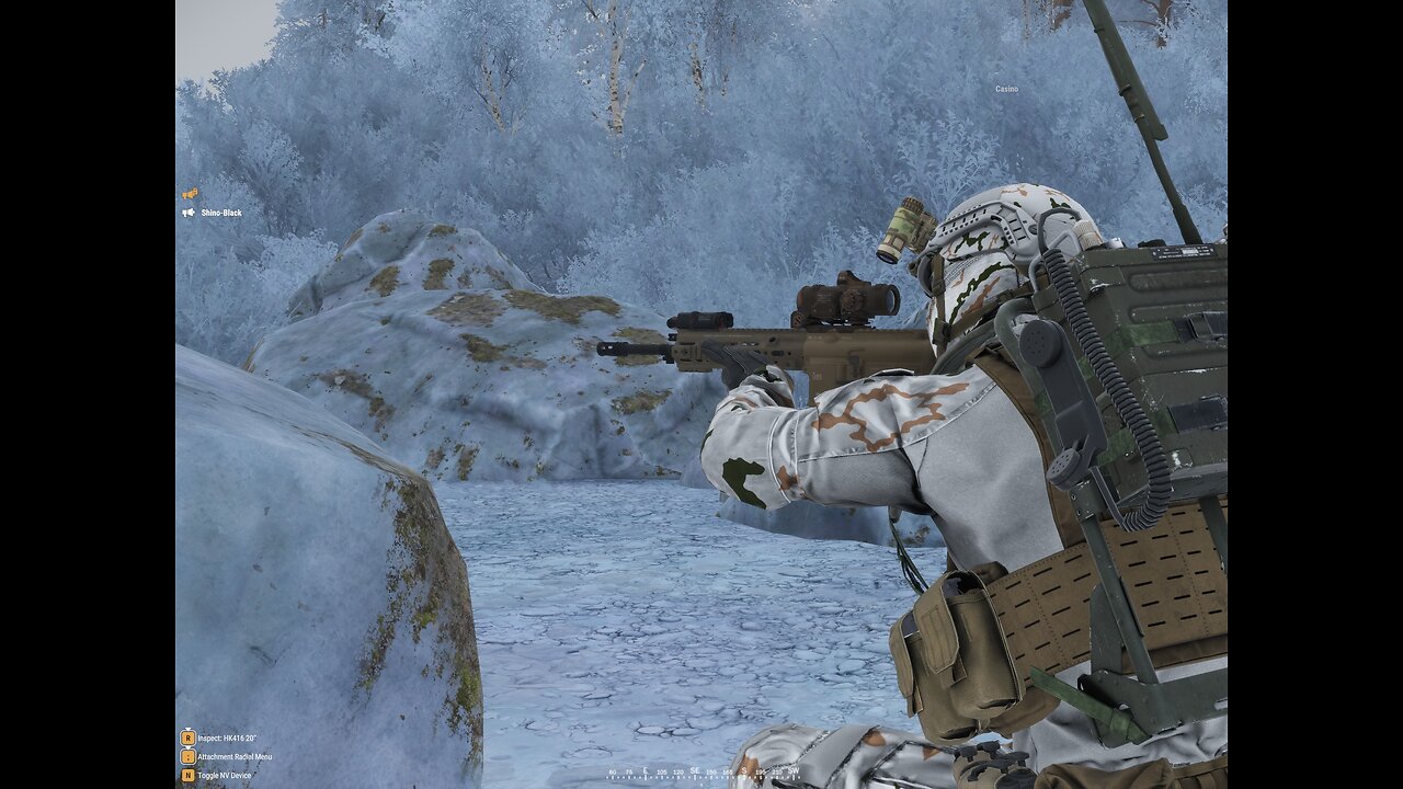 Jan 10th 2025 combat in the snow operation winter brake No audio sadly