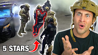 Steals Gun And Hijacks Police Department...