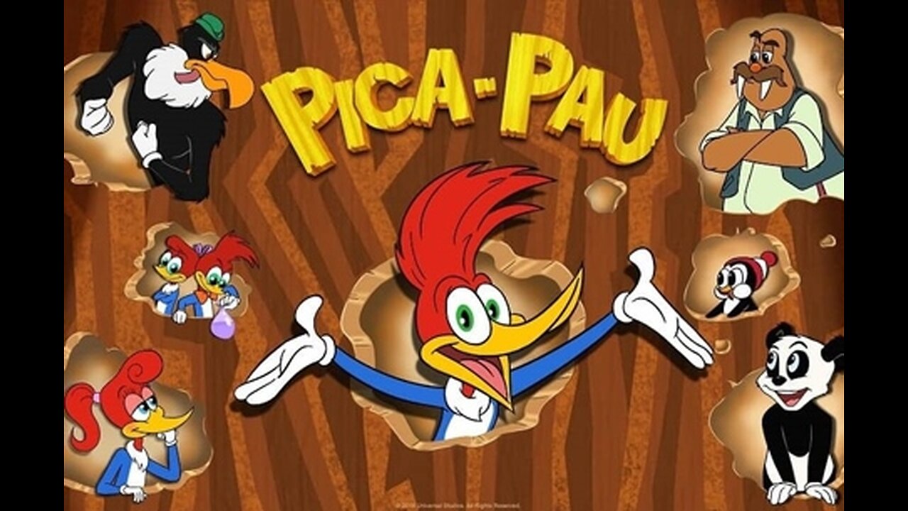 Pica-Pau Compilado de 3 horas - Desenhos Antigos