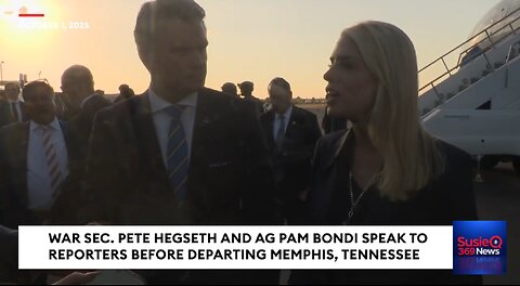 Hegseth And Bondi Claim Dems Have Shut Down Govt 'To Provide Health Care For Illegals' 