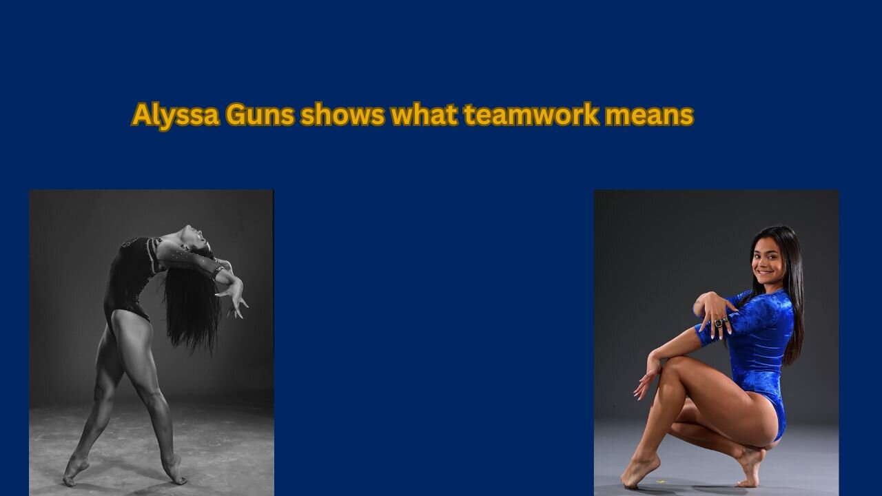 Alyssa Guns shows what how working for your team matters