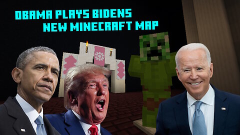 Obama Plays Biden's NEW Minecraft Map (Ep. 2)