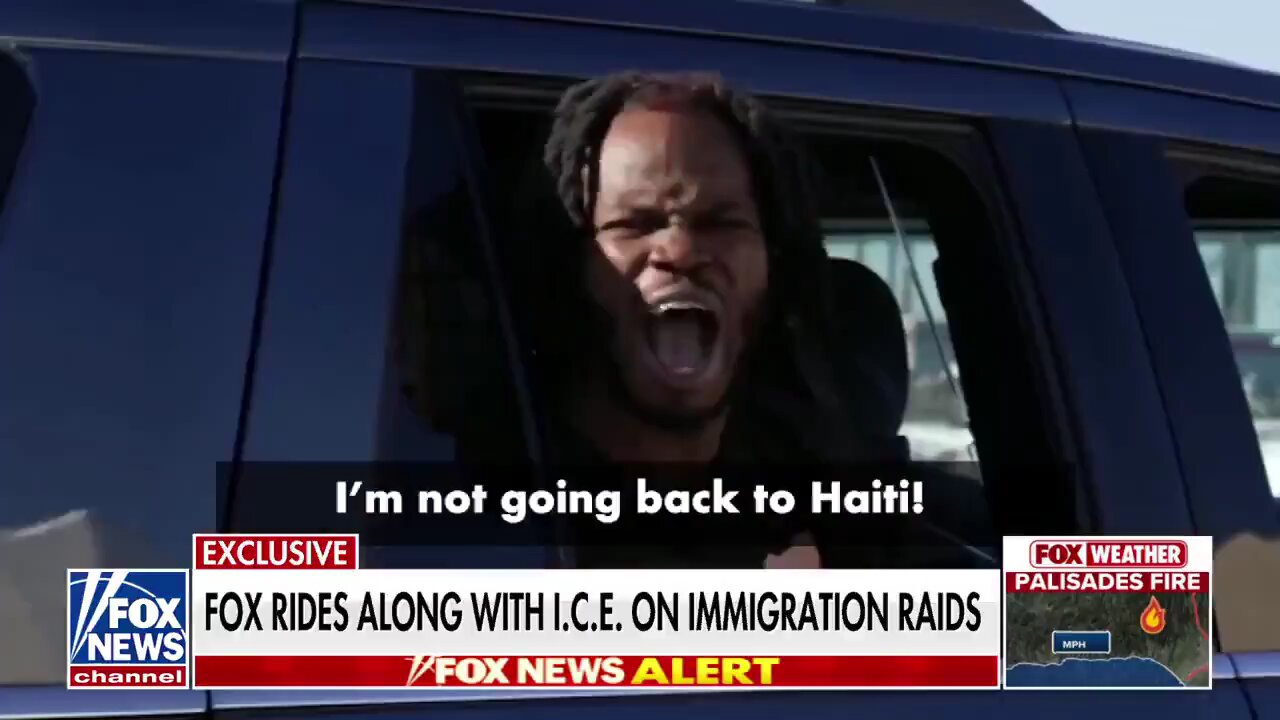 Haitian man who yelled "F*ck Trump, Biden forever" was arrested by ICE's unit in Boston