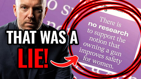 LAWYER Truth About Women Guns & Safety EVIDENCE Included!