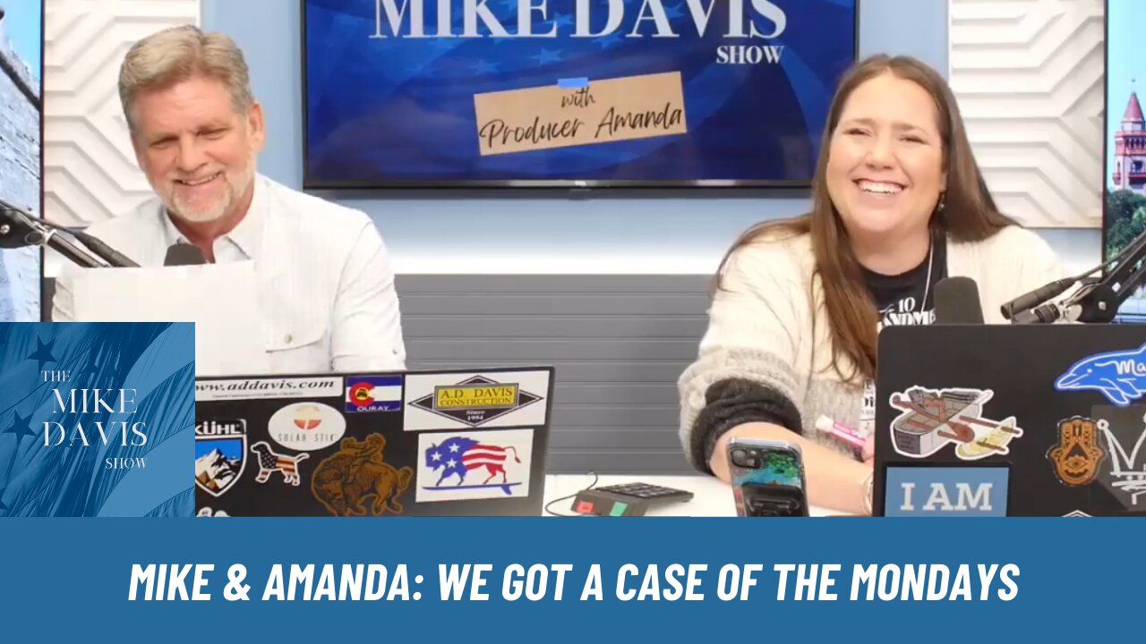 Happy Monday join Mike Davis & Amanda to get your week started off right.