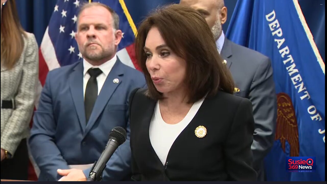 US Attorney Jeanine Pirro announcement on assault on DOGE staffer