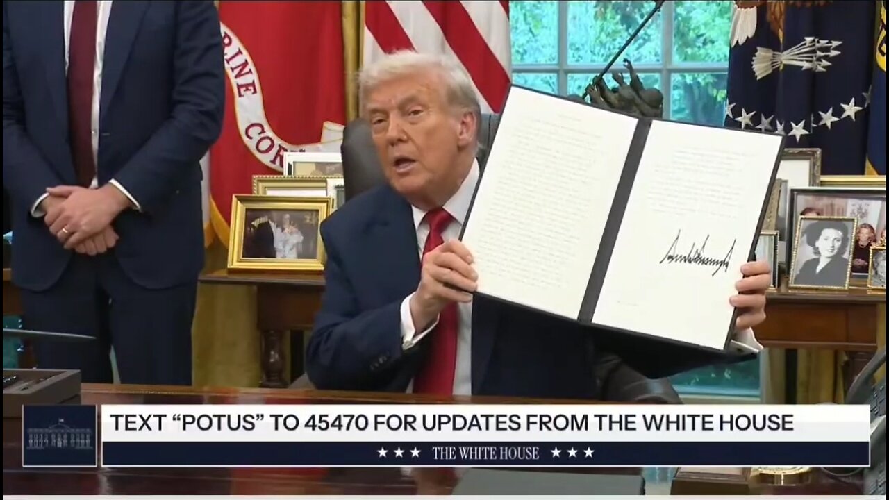 Trump Signs Executive Order Allowing Tiktok Deal To Proceed