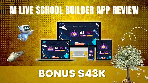 AI LIVE School Builder Review: Create & Automate Your Online School with AI! 🛑🛑🛑