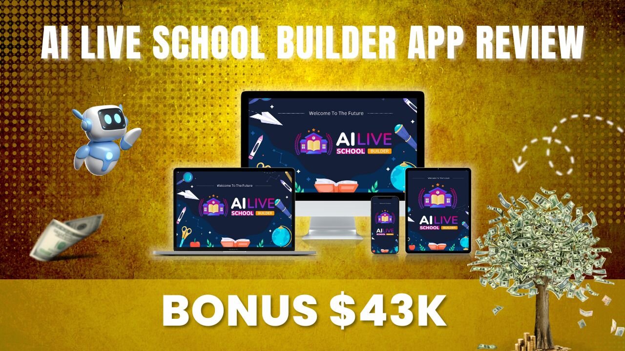 AI LIVE School Builder Review: Create & Automate Your Online School with AI! 🛑🛑🛑