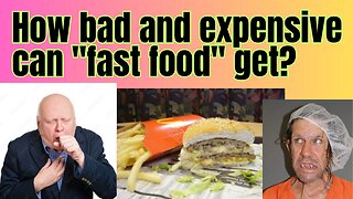 When is fast food going to be too crappy and expensive to eat?