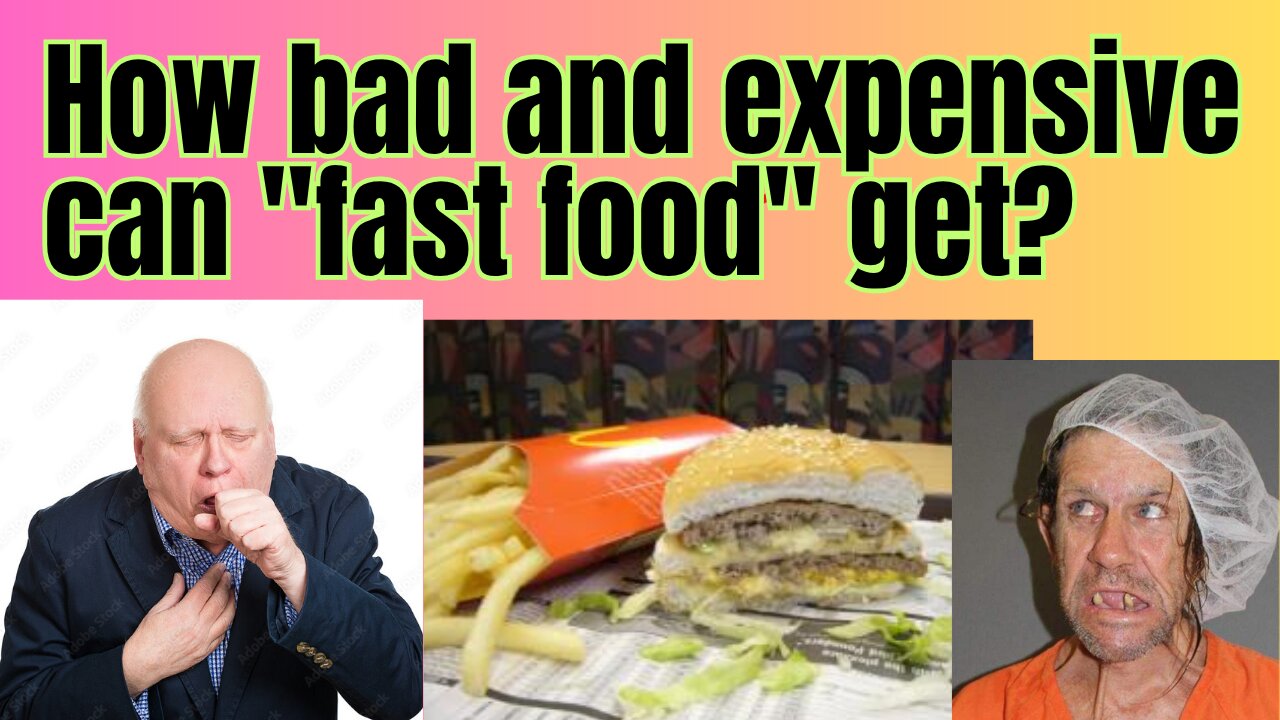 When is fast food going to be too crappy and expensive to eat?