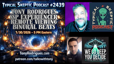 Black Ops, Secret Space Program & Remote Viewing - Tony Rodrigues - TSP # 2439