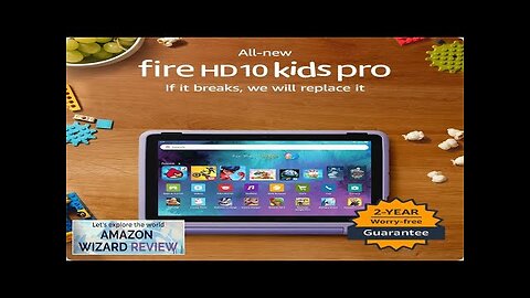 Amazon Fire HD 10 Kids Pro tablet- 2023 ages 6-12 Bright Review