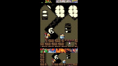 Super Mario World 2-Yoshi's Island: Burt the Bashful!