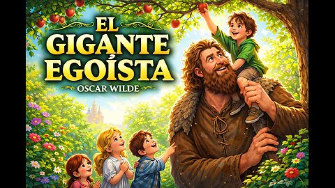 "El gigante egoísta" de Oscar Wilde. Un relato de transformación y amor.