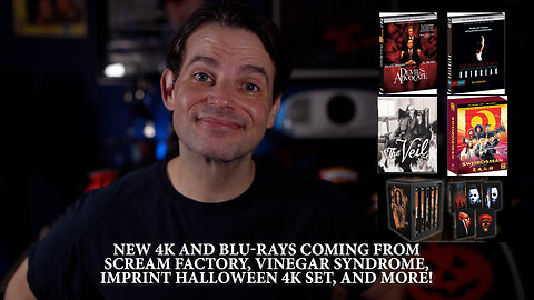 NEW 4K and Blu-rays From Scream Factory, Vinegar Syndrome, Imprint Halloween 4K Set, and More!
