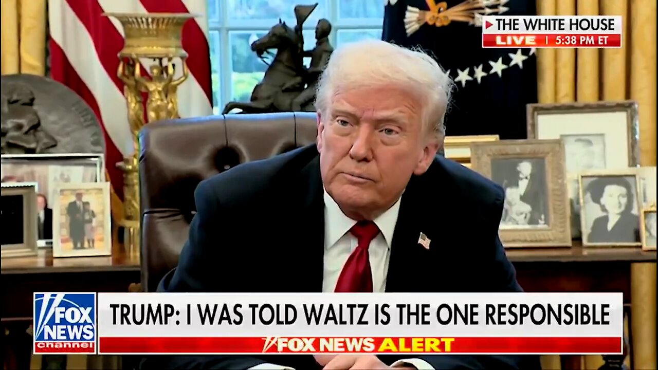 Trump Pushes Back At Question About Signal