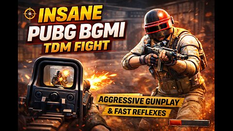 🎯 INSANE PUBG BGMI TDM FIGHT | Aggressive Gunplay & Fast Reflexes