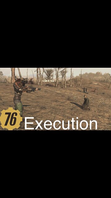 Fallout 76, rust raider, execution in the burning Springs