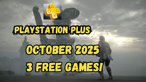 PlayStation Plus October 2025! FREE Games Revealed!!
