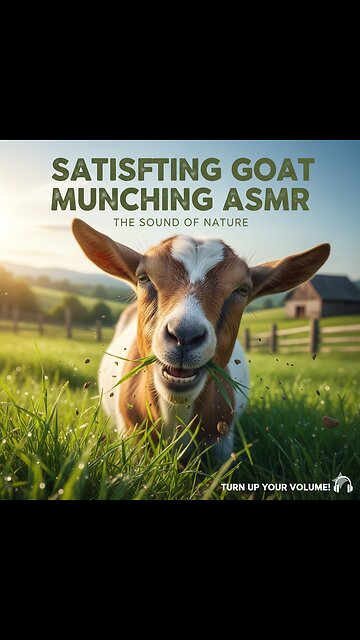 Satisfying Goat Munching ASMR: The Sound of Nature