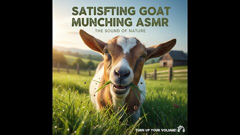 Satisfying Goat Munching ASMR: The Sound of Nature