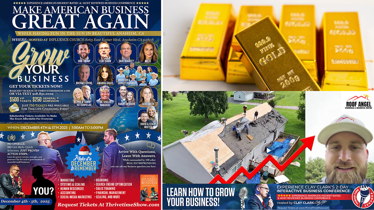 Time Management 101 | "The Calendar Must Be Treated Like Gold. Everyone Has the Same 24 Hours. Winners In Life Spend Time w/ Intention." - Jim Rohn + Join Eric Trump At Clay Clark's Dec. 4-5 ThrivetimeShow.com Business Conf