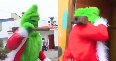 See It. The ‘Grinch’ Who Stole Christmas From Drug Dealers