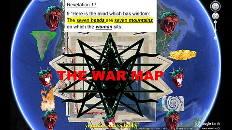 THE WAR MAP ON AMERICA!!! - The Mother Of Harlots - Mystery Of Babylon