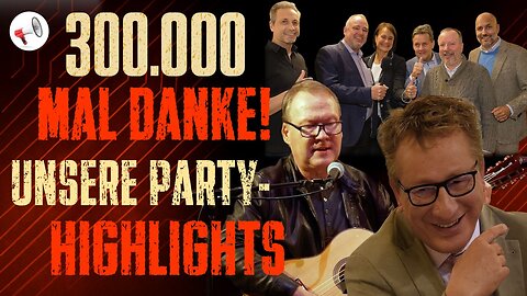 Markus Krall spricht Klartext – Max Otte singt: Dank an 300.000 Abonnenten