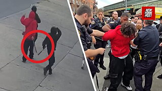 Teens busted on video toting machetes on Brooklyn street