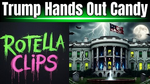 Trump Hands Out Halloween Candy