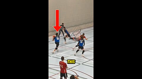 😳 *MOST* insane FEINT !! #handball #sport #volleyball #football