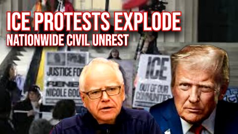 ICE SHOOTING IGNITES NATIONWIDE PROTEST | NEW ICE FOOTAGE