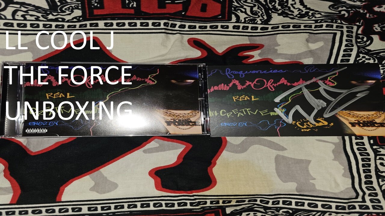 LL Cool J The FORCE Unboxing