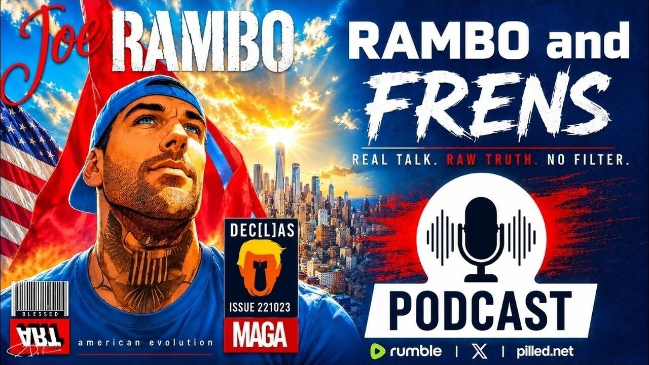 JFanon, Sapioplex, Patrick, Quite Frankly / RamboAF #419 2PM EDT