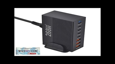 GaN Tech Bakeey YMX-838 268W 8-Port USB PD Charger 3USB-A+5USB-C PD QC Fast Review