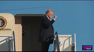 Trump heads to Mar-a-Lago fundraiser dinner