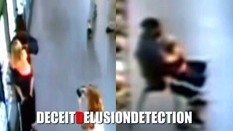 A 2-year-old white child was kidnapped and held up at knife point inside a Walmart by a black male suspect