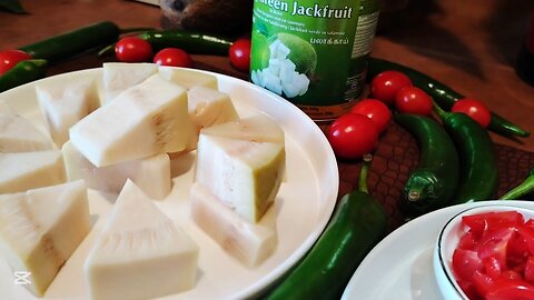 Green jackfruit in sri lanka#cooking #food #recipe #youtube ❤️❤️💥🌶️🌶️🥰