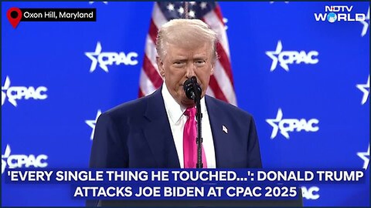 Donald Trump On China _ 'Lost Over $1 Trillion To China...'_ Donald Trump At CPAC 2025